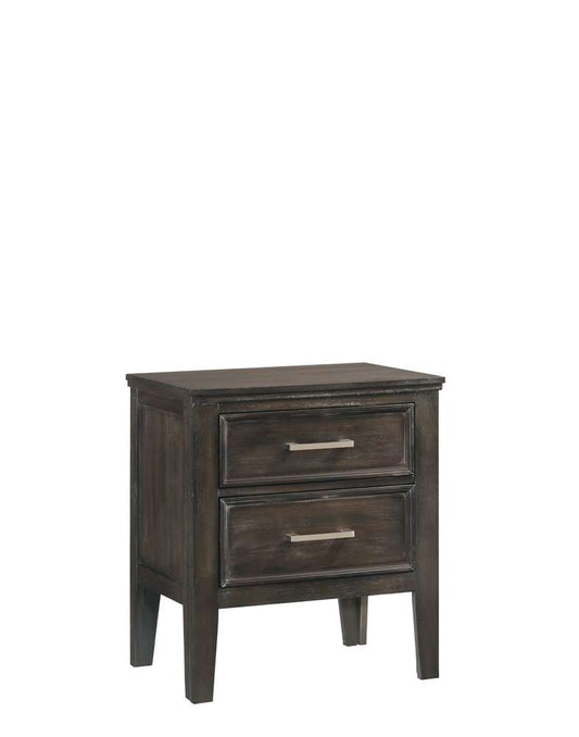 New Classic Furniture - Andover Nightstand-Nutmeg - B677B-040 veiw 1