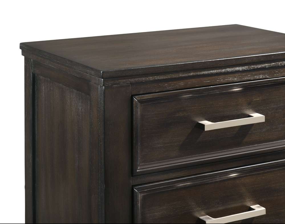New Classic Furniture - Andover Nightstand-Nutmeg - B677B-040 veiw 3
