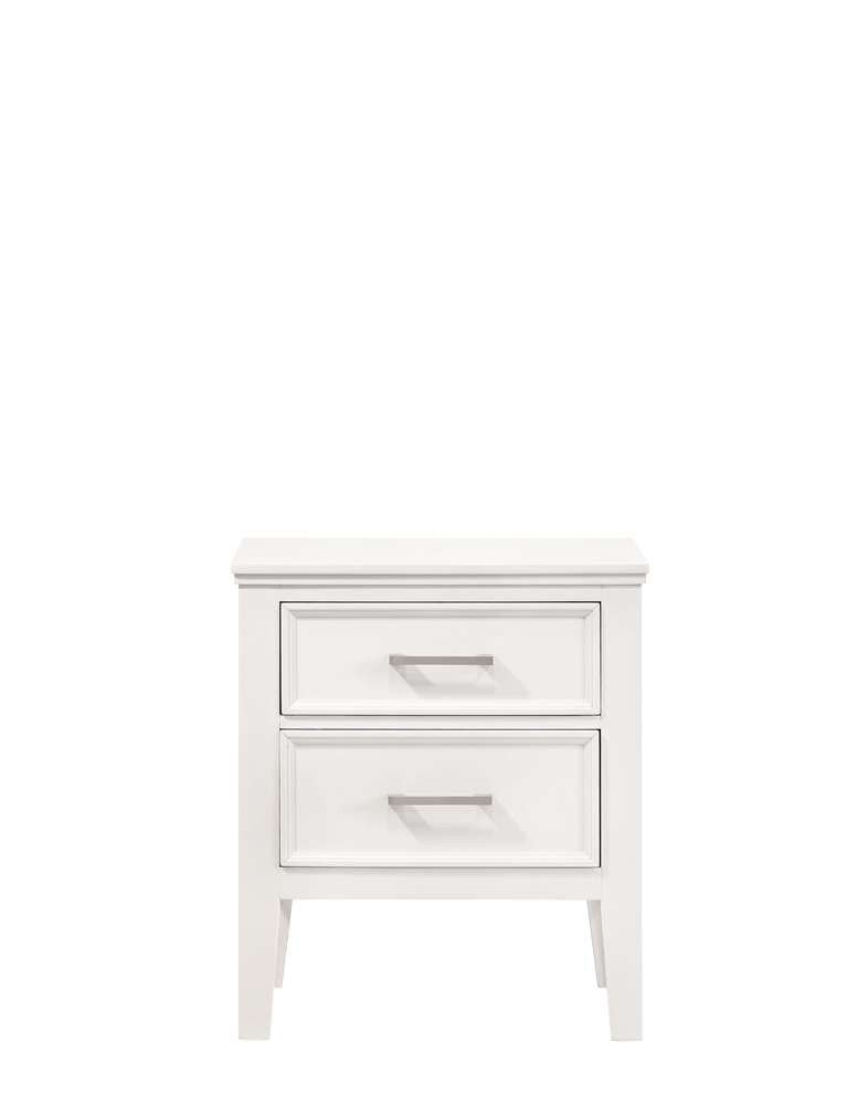 New Classic Furniture - Andover Nightstand-White - B677W-040 veiw 2