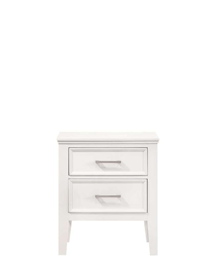 New Classic Furniture - Andover Nightstand-White - B677W-040 veiw 2
