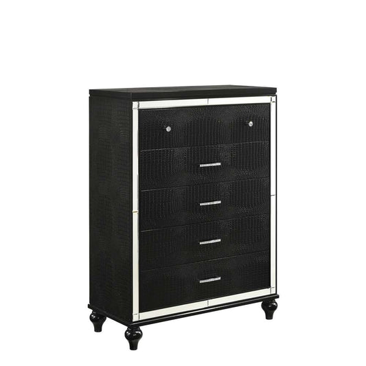 New Classic Furniture - Valentino Chest-Black - BA9698B-070 veiw 1