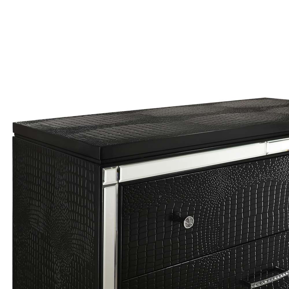 New Classic Furniture - Valentino Chest-Black - BA9698B-070 veiw 4