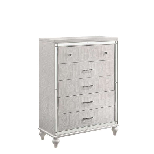 New Classic Furniture - Valentino Chest-White - BA9698W-070 veiw 1
