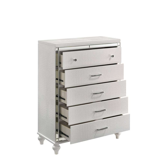 New Classic Furniture - Valentino Chest-White - BA9698W-070 veiw 2