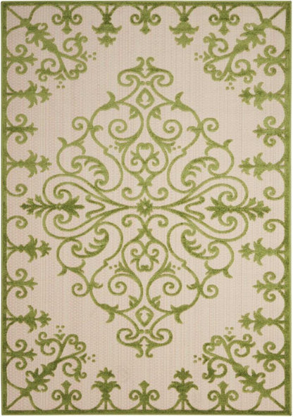 Nourison - Aloha ALH12 Green 96in x 13 Oversized Indoor-outdoor Rug - ALH12-99446242921_CLOSEOUT veiw 1