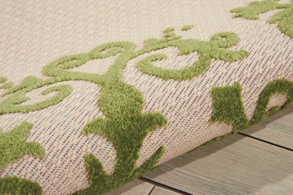 Nourison - Aloha ALH12 Green 96in x 13 Oversized Indoor-outdoor Rug - ALH12-99446242921_CLOSEOUT veiw 3