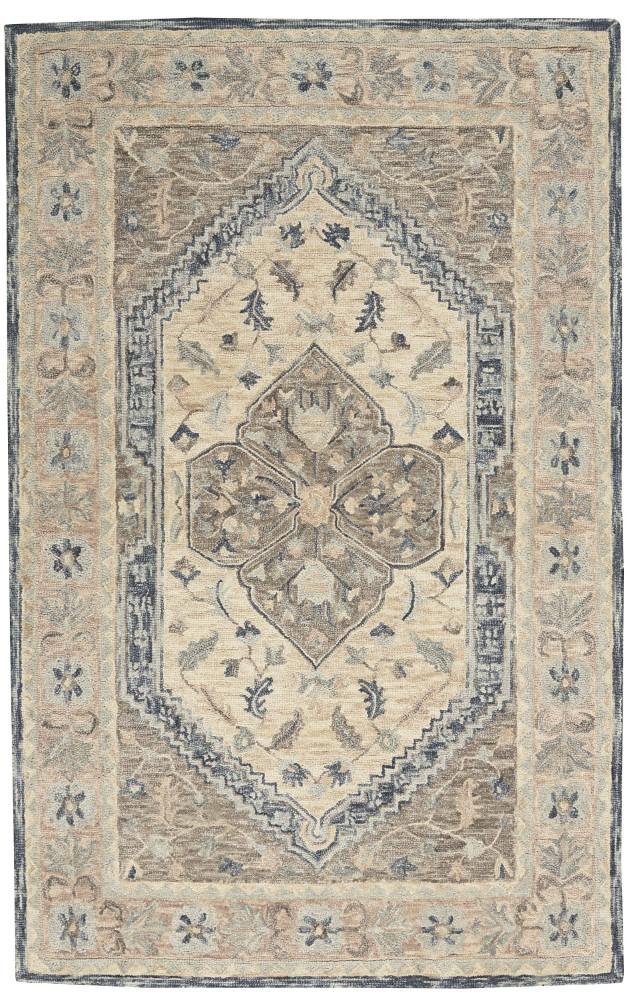 Nourison - Bahari 5 x 7 Area Rug - BAH03-99446792396 veiw 1