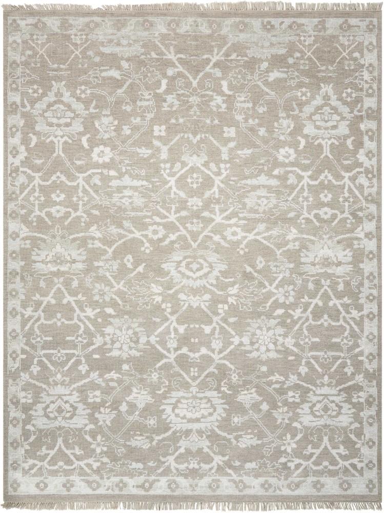 Nourison - Elan ELN05 Bone 56in x 8 Area Rug - ELN05-99446377975_CLOSEOUT veiw 1