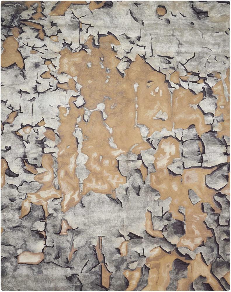 Nourison - Prismatic PRS02 Beige and Grey 56in x 75in Area Rug - PRS02-99446339935_CLOSEOUT veiw 1