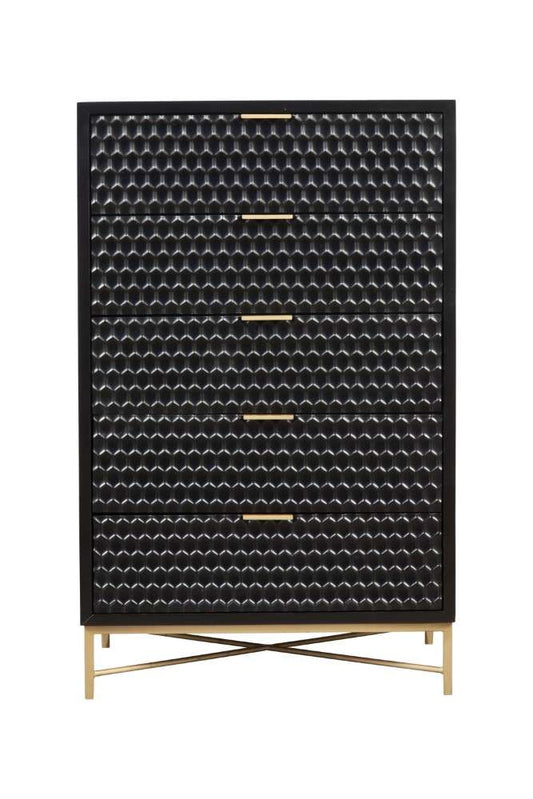 Origins by Alpine - Black Pearl Chest in Black - 6400BLK-05 veiw 1
