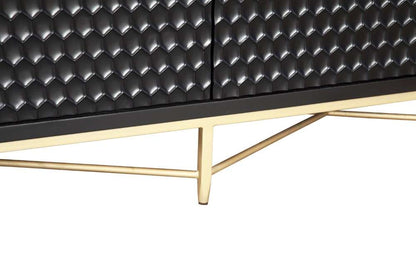 Origins by Alpine - Black Pearl Dresser in Black - 6400BLK-03 veiw 5
