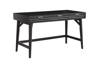 Origins by Alpine - Black Pearl Large Desk in Black - 6400BLK-66 veiw 1