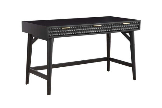 Origins by Alpine - Black Pearl Large Desk in Black - 6400BLK-66 veiw 1