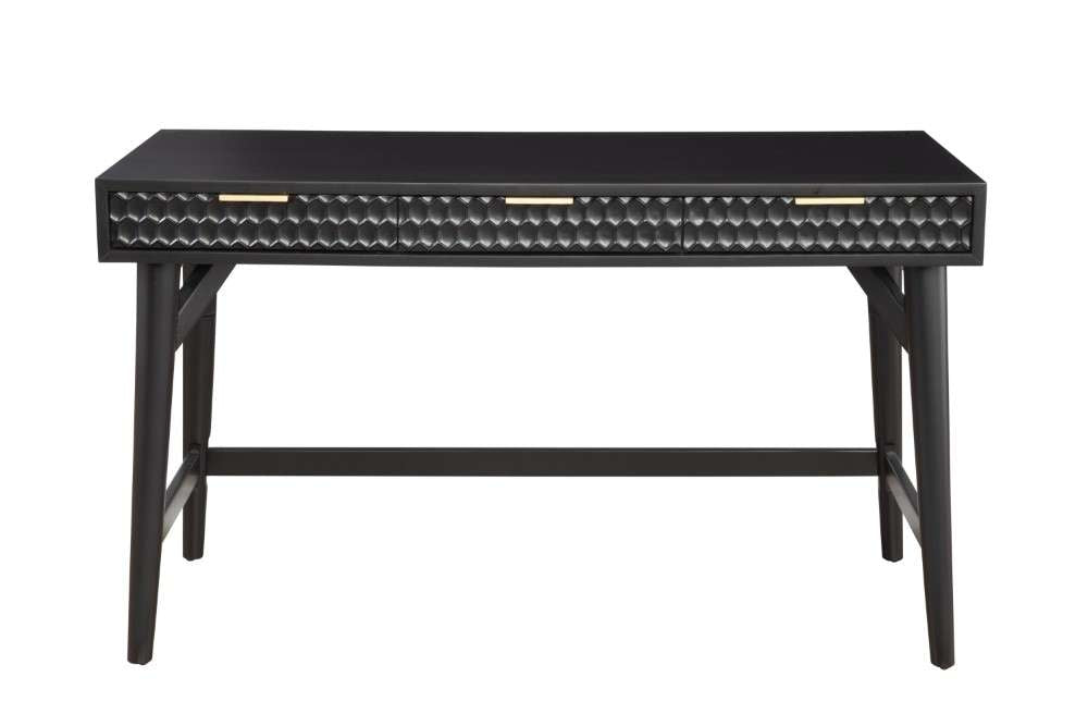 Origins by Alpine - Black Pearl Large Desk in Black - 6400BLK-66 veiw 3