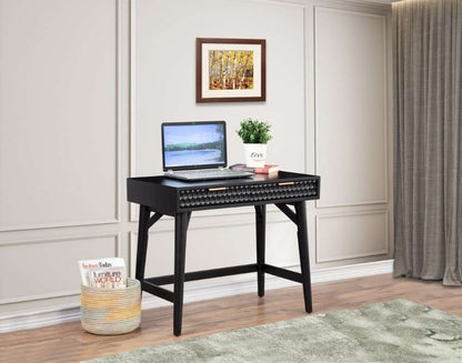 Origins by Alpine - Black Pearl Mini Desk in Black - 6400BLK-65 veiw 2