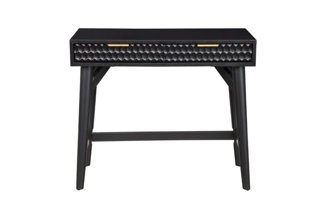 Origins by Alpine - Black Pearl Mini Desk in Black - 6400BLK-65 veiw 3