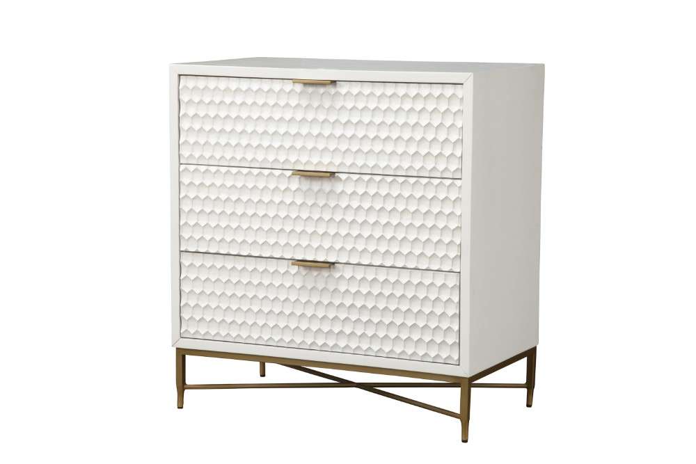 Origins by Alpine - White Pearl Small Chest in White - 6400-04 veiw 1