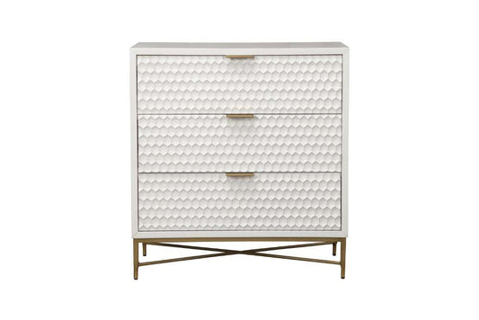 Origins by Alpine - White Pearl Small Chest in White - 6400-04 veiw 2