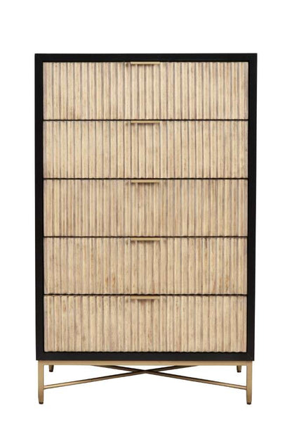 Origins by Alpine - Larsen Chest in Black - 7400BLK-05 veiw 1