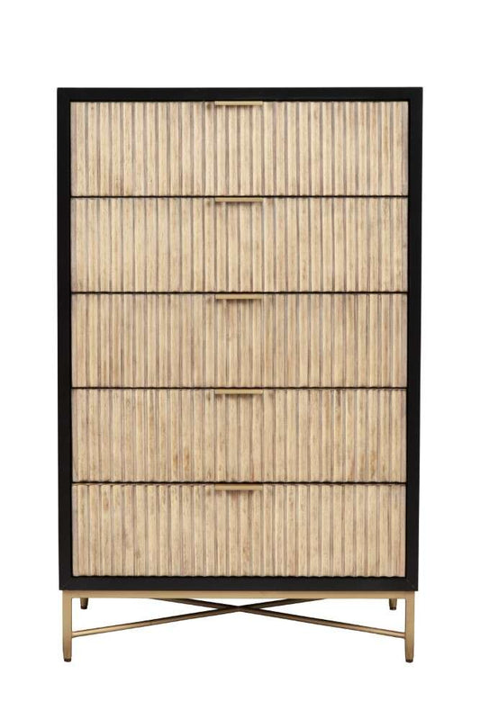 Origins by Alpine - Larsen Chest in Black - 7400BLK-05 veiw 1