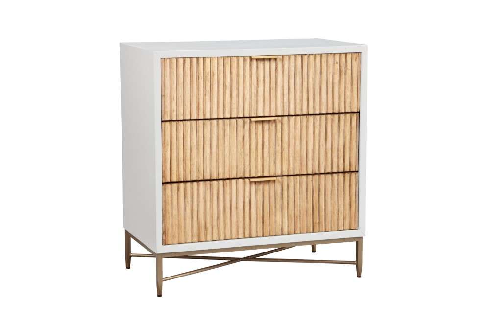 Origins by Alpine - Larsen Small Chest in White - 7400-04 veiw 1