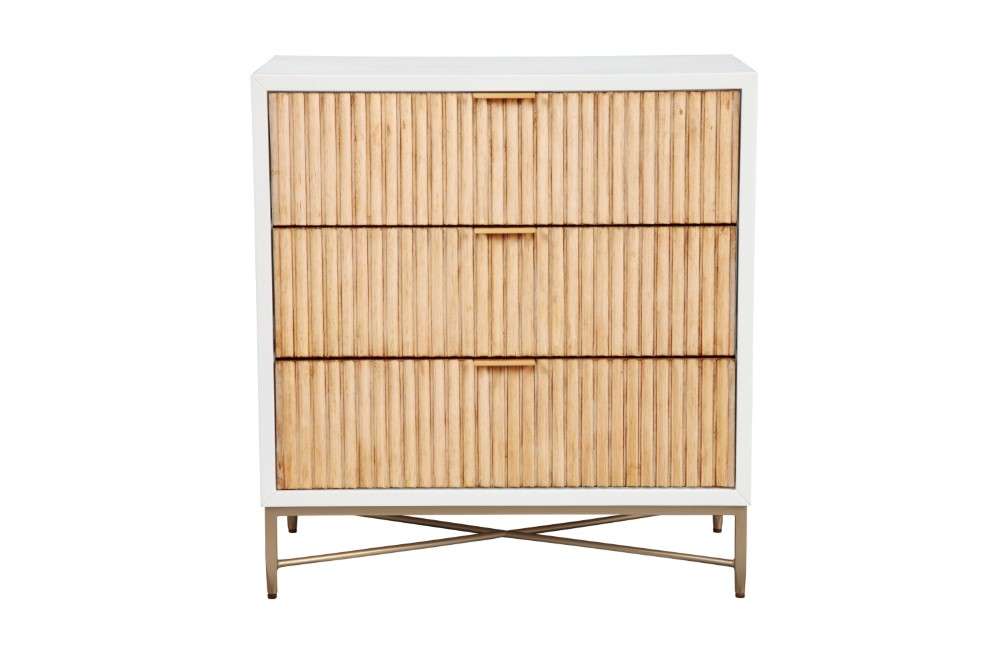Origins by Alpine - Larsen Small Chest in White - 7400-04 veiw 2