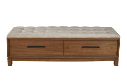 Origins by Alpine - Nova Bench in Honey Maple - 110-12 veiw 2