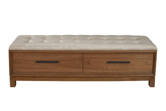 Origins by Alpine - Nova Bench in Honey Maple - 110-12 veiw 2