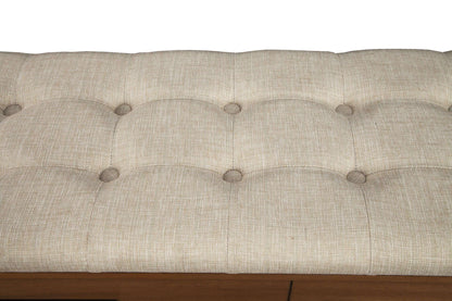 Origins by Alpine - Nova Bench in Honey Maple - 110-12 veiw 3
