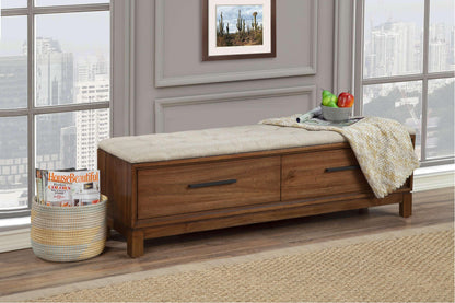 Origins by Alpine - Nova Bench in Honey Maple - 110-12 veiw 5
