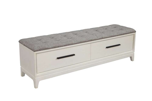 Origins by Alpine - Nova Bench in Chalk White - 110-W-12 veiw 1