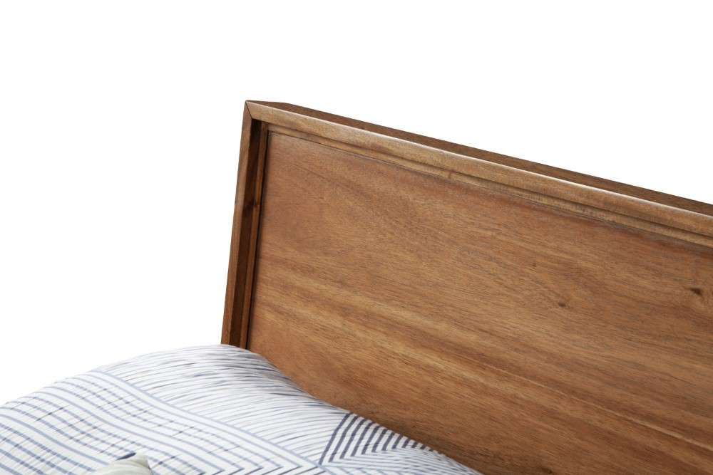 Origins by Alpine - Nova California King Platform Bed in Honey Maple - 110-07CK veiw 3