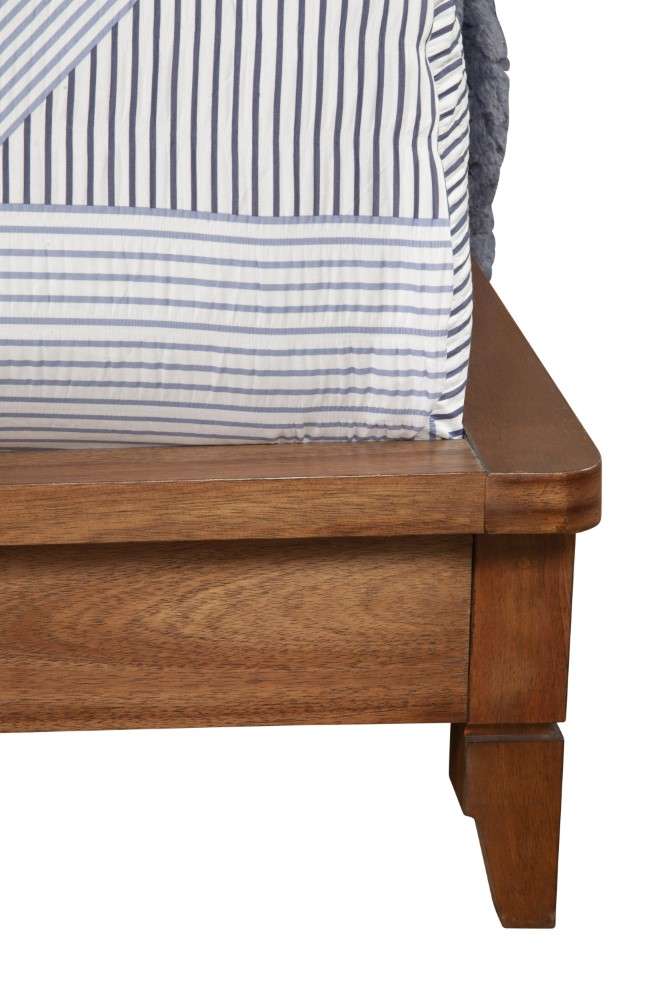 Origins by Alpine - Nova California King Platform Bed in Honey Maple - 110-07CK veiw 5