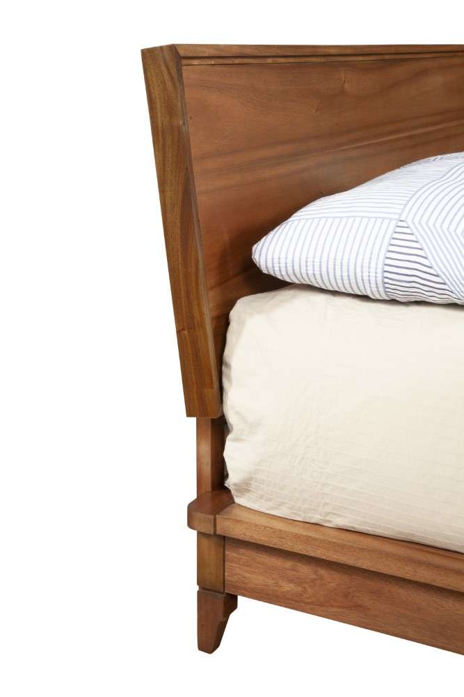 Origins by Alpine - Nova California King Platform Bed in Honey Maple - 110-07CK veiw 6