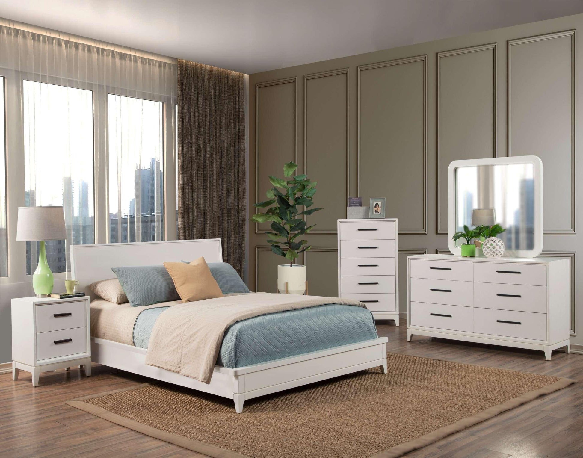 Origins by Alpine - Nova Chest in Chalk White - 110-W-05 veiw 3