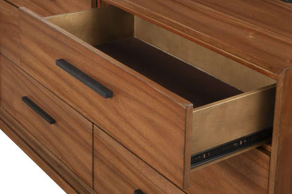 Origins by Alpine - Nova Dresser in Honey Maple - 110-03 veiw 4