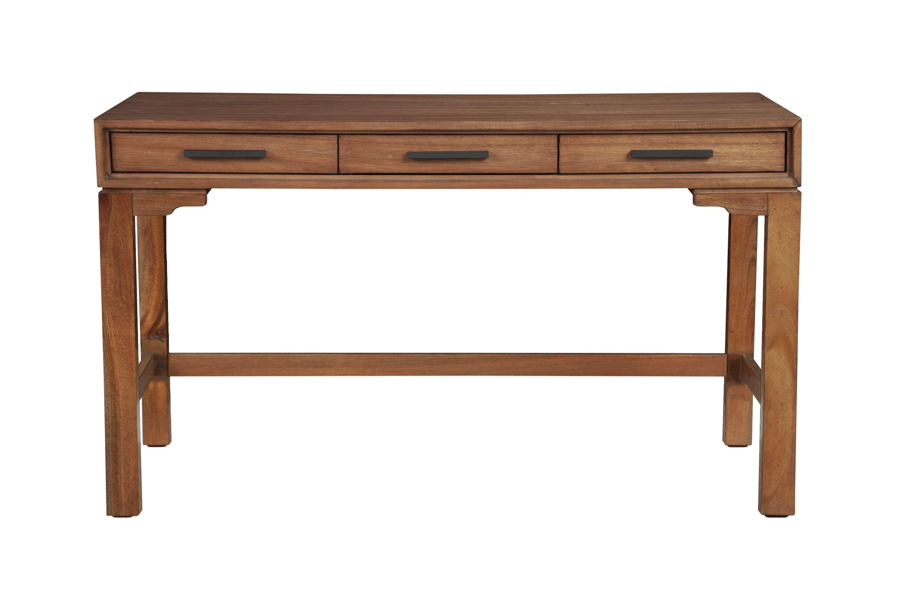 Origins by Alpine - Nova Large Desk in Honey Maple - 110-66 veiw 1