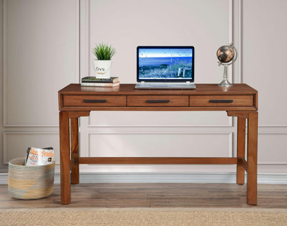 Origins by Alpine - Nova Large Desk in Honey Maple - 110-66 veiw 2