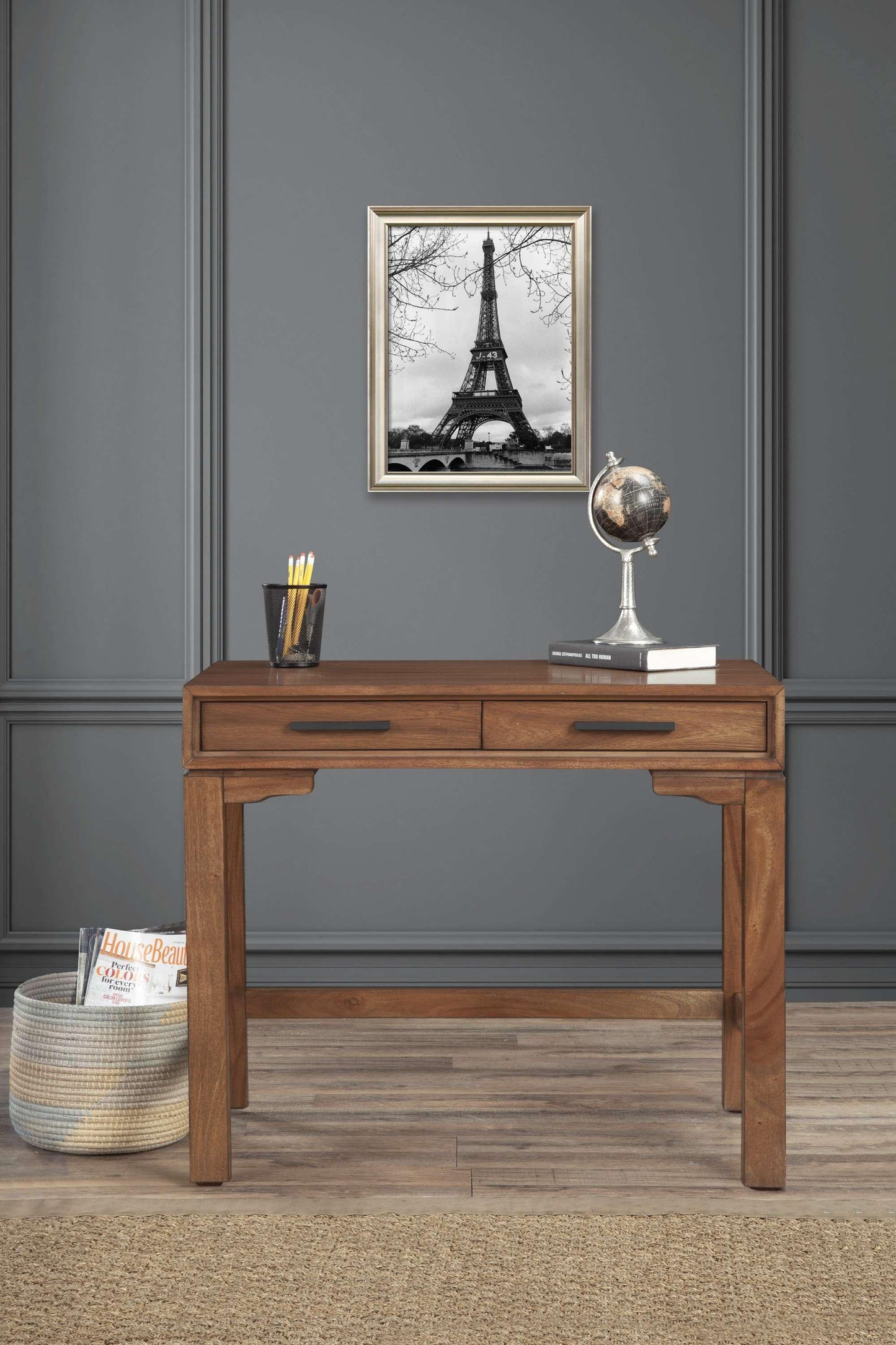 Origins by Alpine - Nova Mini Desk in Honey Maple - 110-65 veiw 2