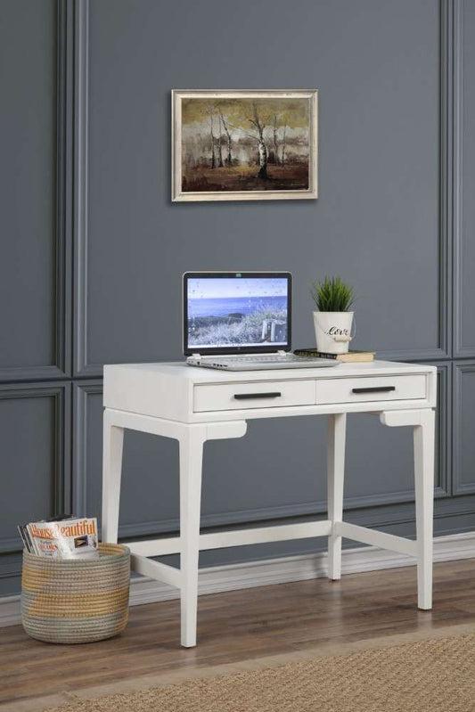 Origins by Alpine - Nova Mini Desk in Chalk White - 110-W-65 veiw 2