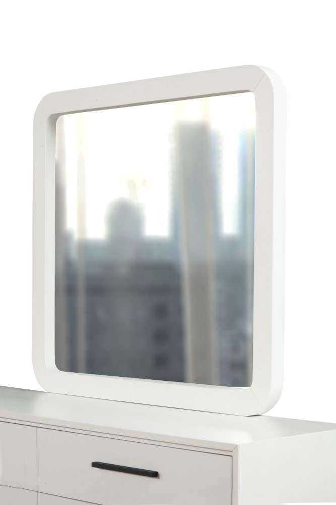 Origins by Alpine - Nova Mirror in Chalk White - 110-W-06 veiw 2