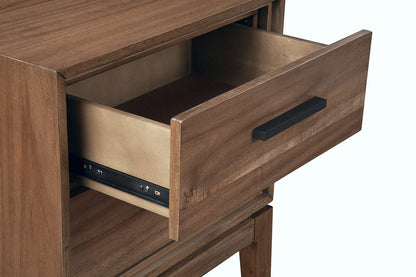 Origins by Alpine - Nova Nightstand in Honey Maple - 110-02 veiw 3