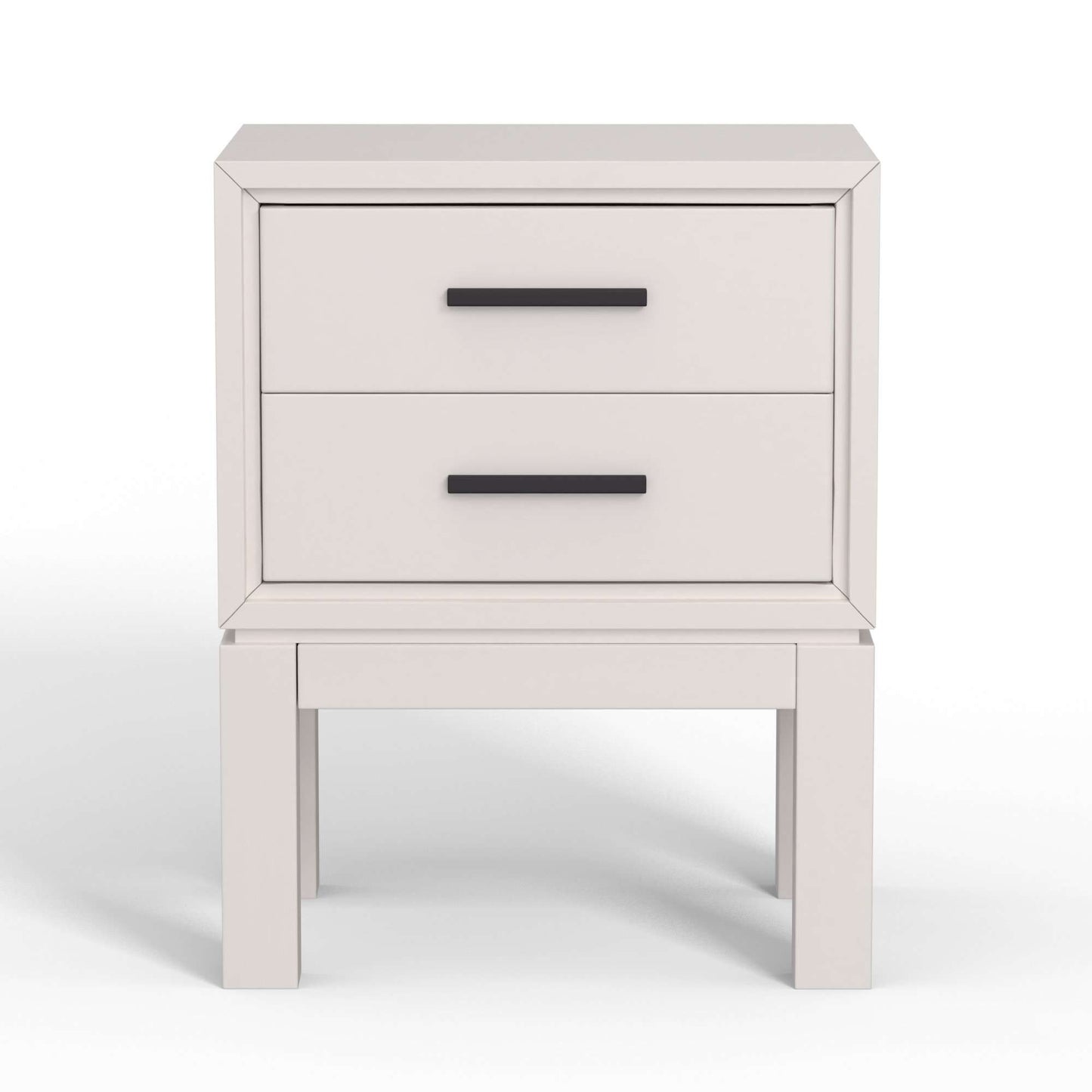 Origins by Alpine - Nova Nightstand in Chalk White - 110-W-02 veiw 2