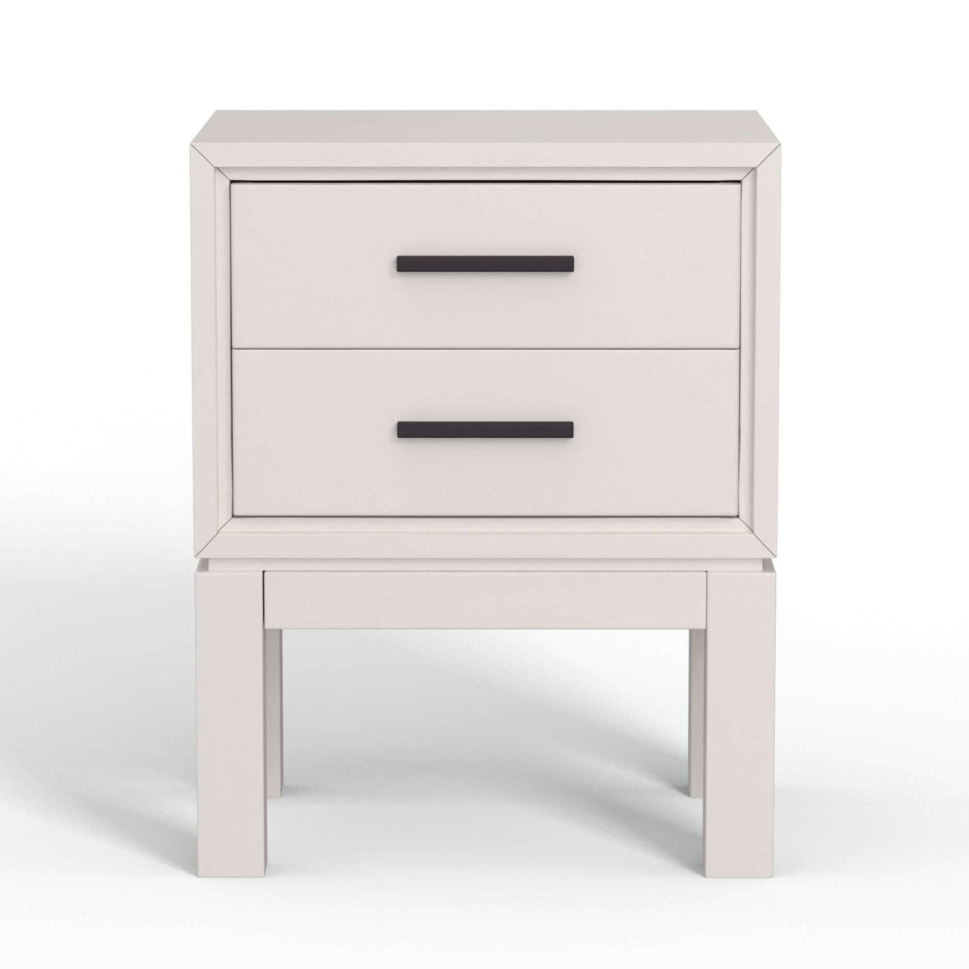 Origins by Alpine - Nova Nightstand in Chalk White - 110-W-02 veiw 2
