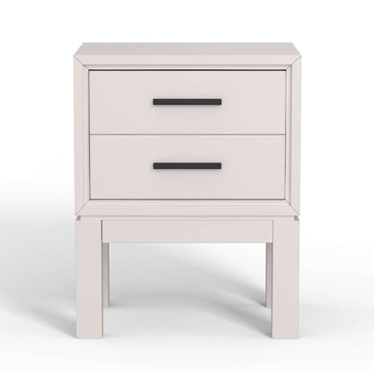 Origins by Alpine - Nova Nightstand in Chalk White - 110-W-02 veiw 2