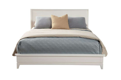 Origins by Alpine - Nova Queen Platform Bed in Chalk White - 110-W-01Q veiw 2