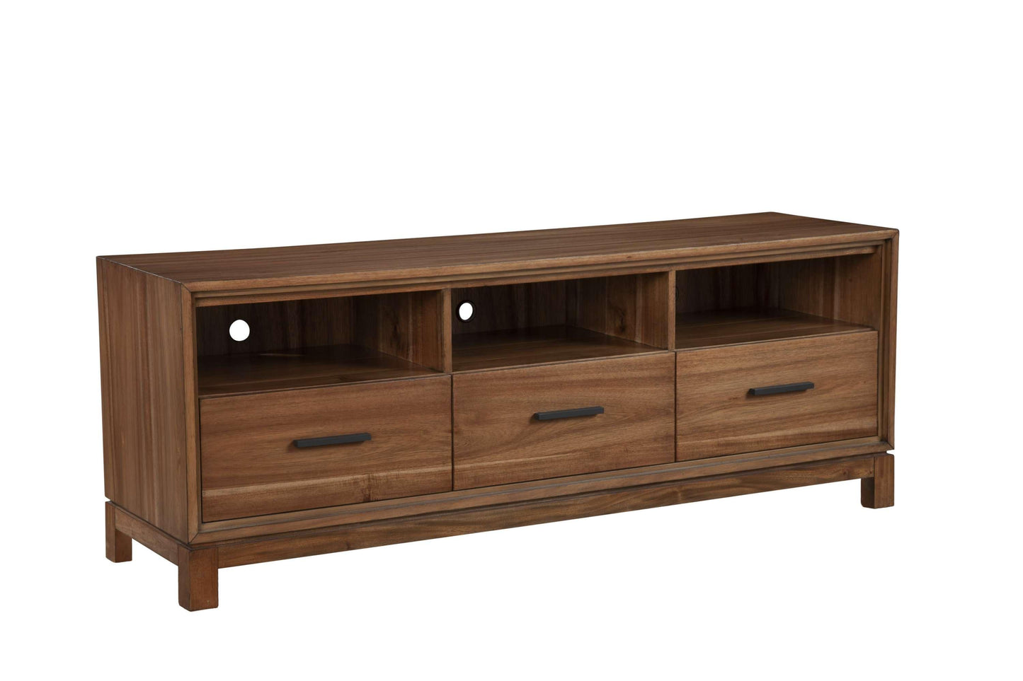 Origins by Alpine - Nova TV Console in Honey Maple - 110-10 veiw 1