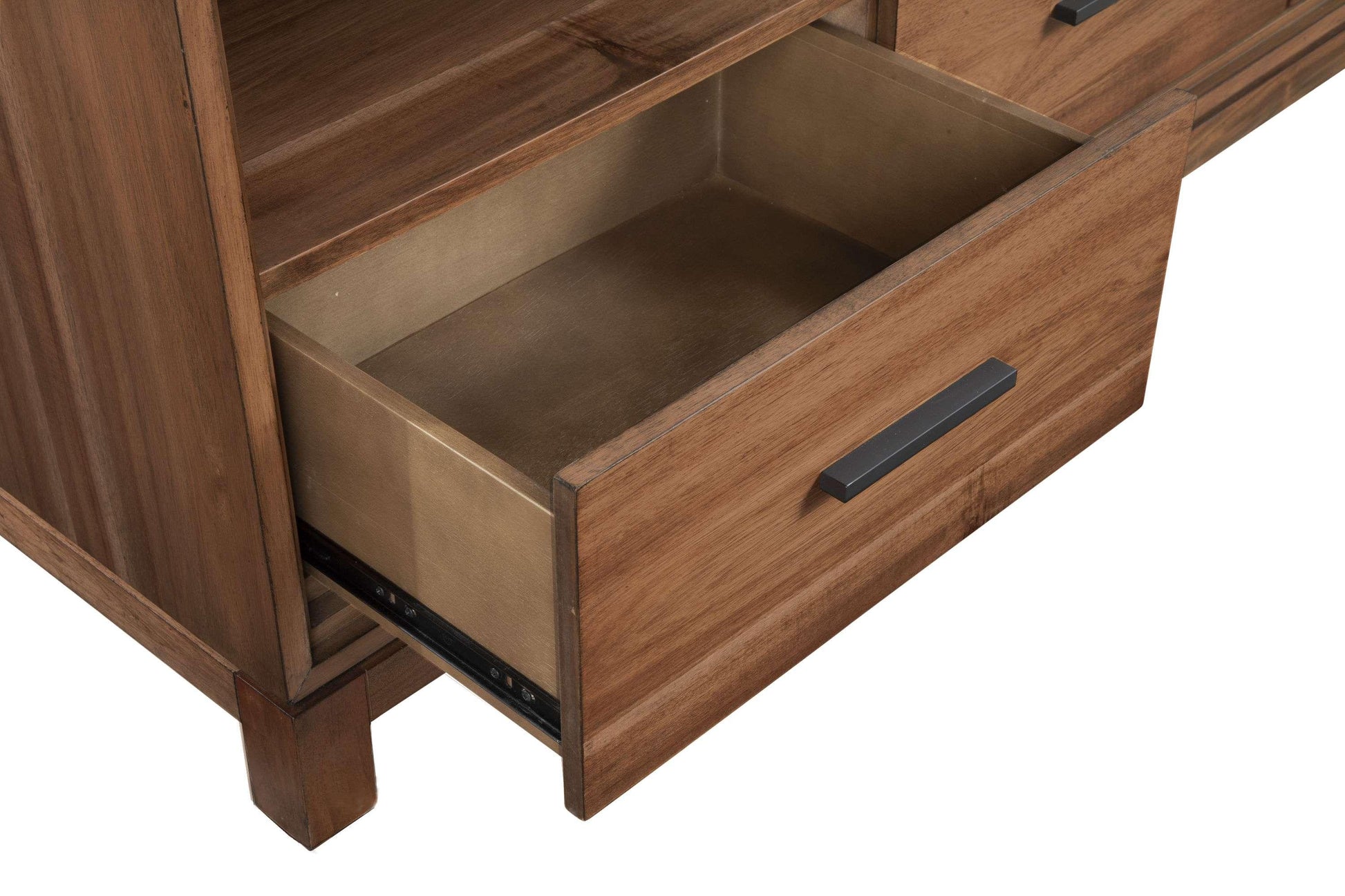 Origins by Alpine - Nova TV Console in Honey Maple - 110-10 veiw 3