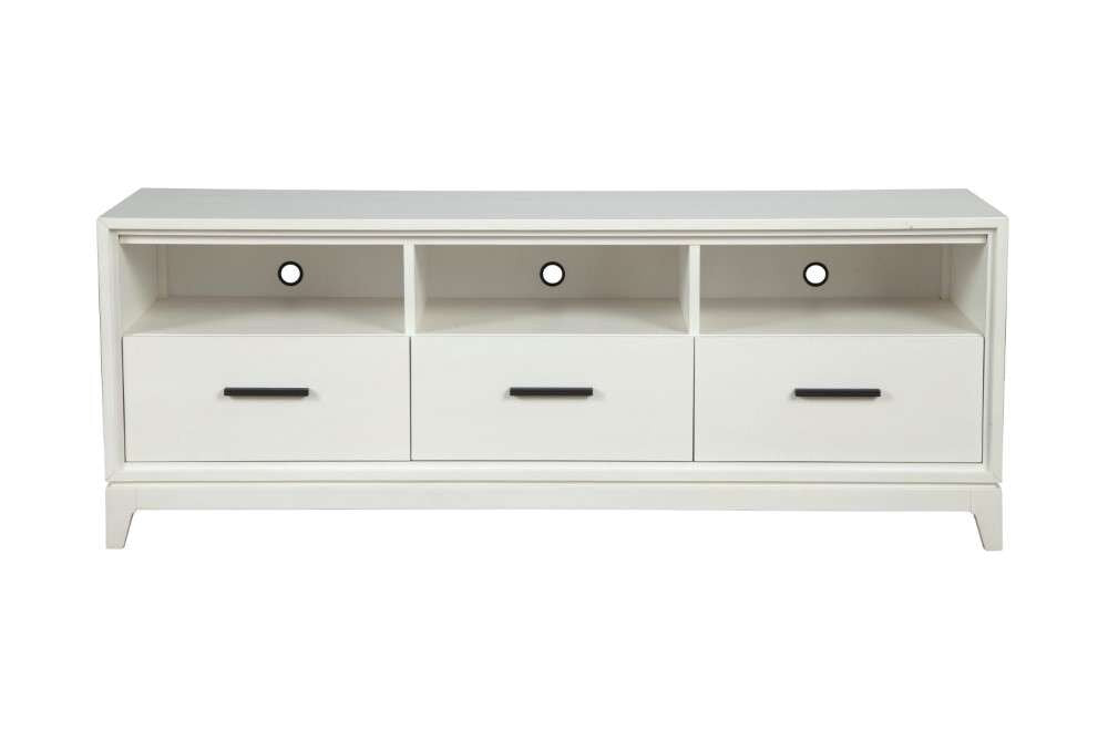 Origins by Alpine - Nova TV Console in Chalk White - 110-W-10 veiw 3