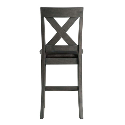 Picket House Furnishings - Alexa Counter Height Side Chair in Gray (Set of 2) - DAX400CSC veiw 5